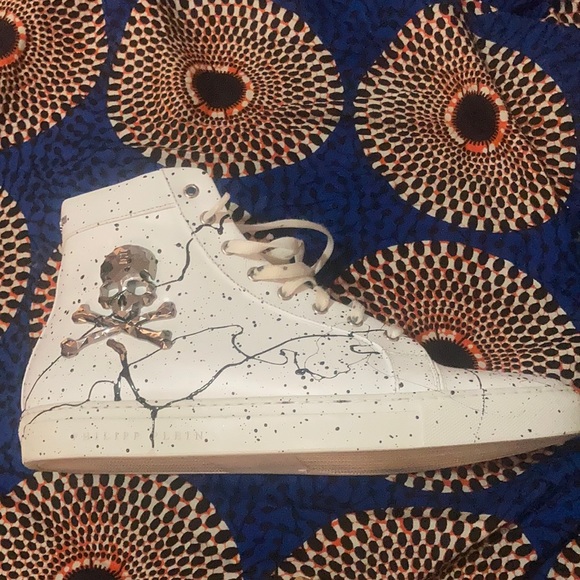 Philipp Plein Hi-Top Sneaker “The Wave” - Picture 2 of 8